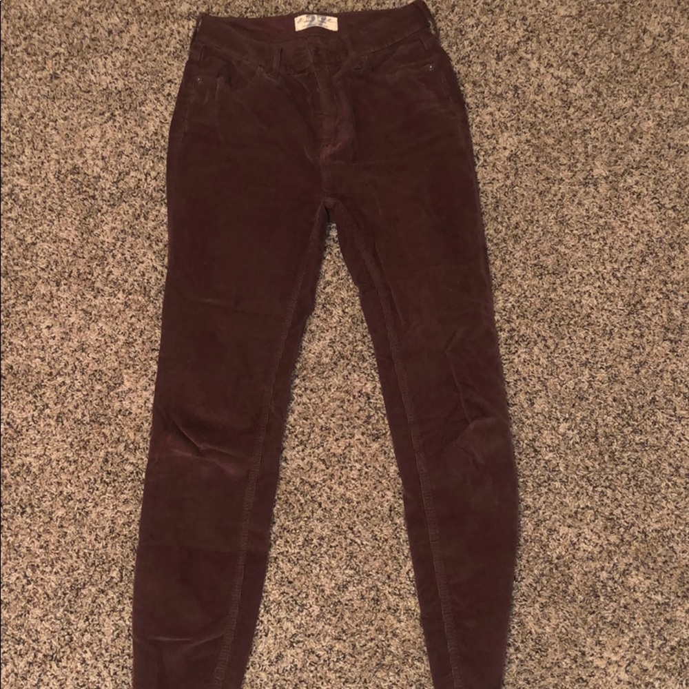 Free people corduroy jeans
